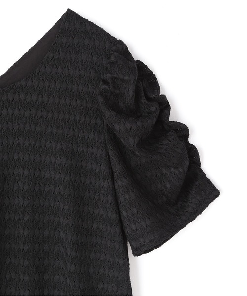 「PROPORTION BODY DRESSING」 半袖ブラウス MEDIUM ボルドー レディース_画像5