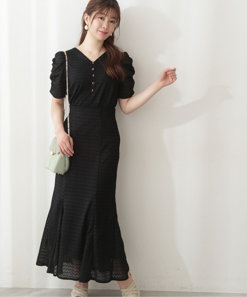 「PROPORTION BODY DRESSING」 半袖ブラウス MEDIUM ボルドー レディース_画像8