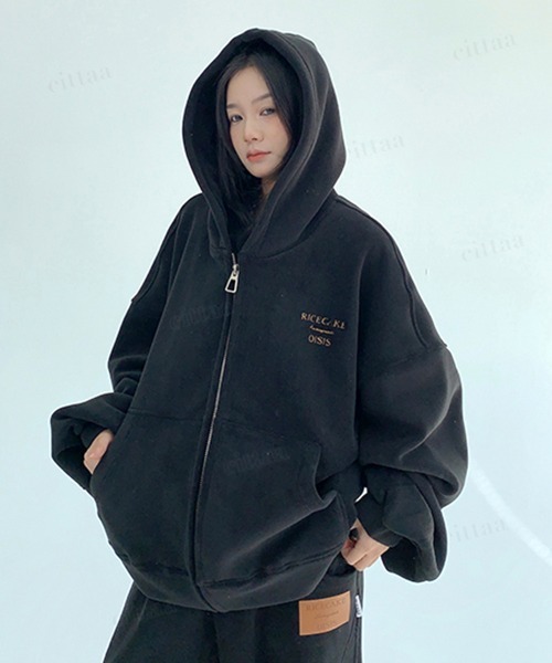 Dalfwin（ダールフィン） パーカー 韓国ファッション 「セットアップ