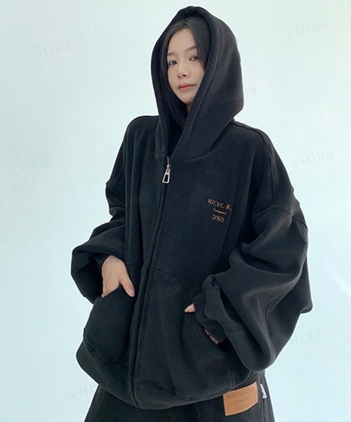 Dalfwin（ダールフィン） パーカー 韓国ファッション 「セットアップ