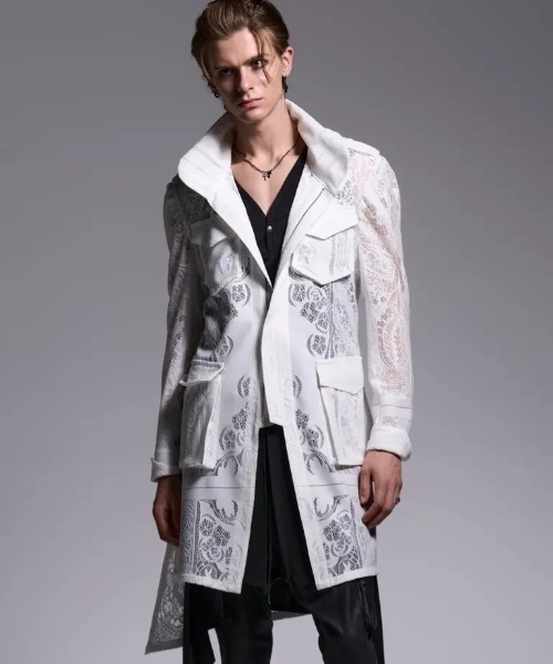 kiryuyrik（キリュウキリュウ） ミリタリージャケット モッズコート