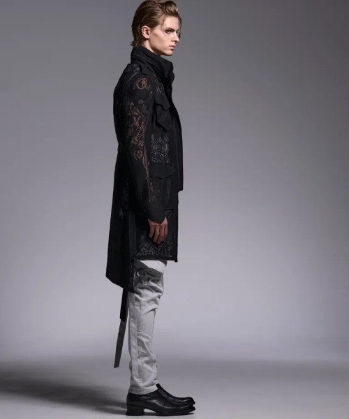 kiryuyrik（キリュウキリュウ） ミリタリージャケット モッズコート