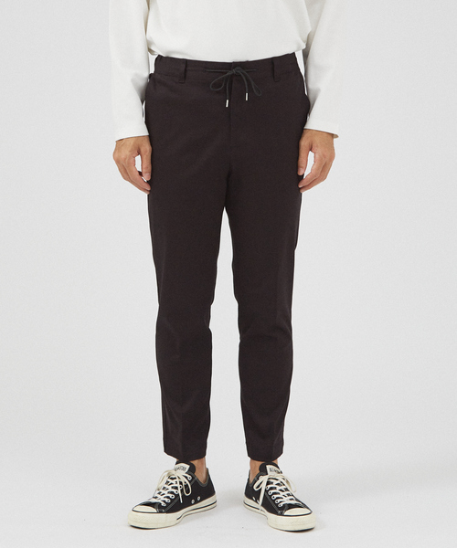 「ABAHOUSE GRAY」 チノパンツ 48 ネイビー メンズ_画像4