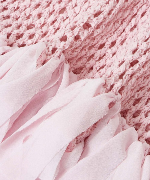 「LOULOU WILLOUGHBY」 長袖ニット 2 ブラック レディース_画像8