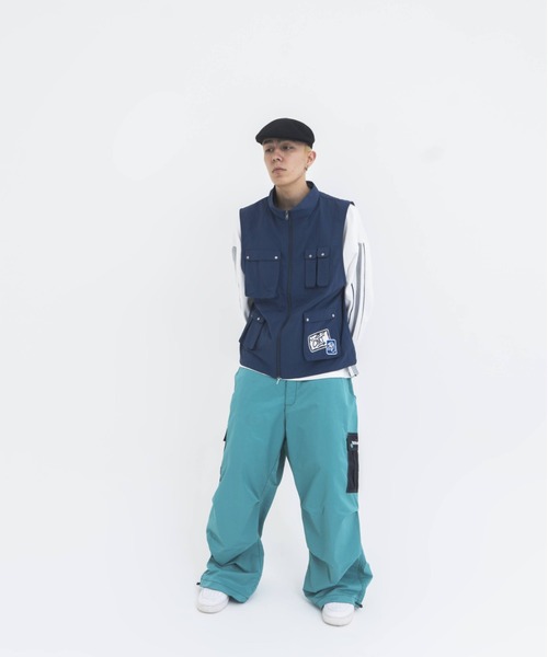 「centimeter」 ベスト LARGE ネイビー メンズ_画像7