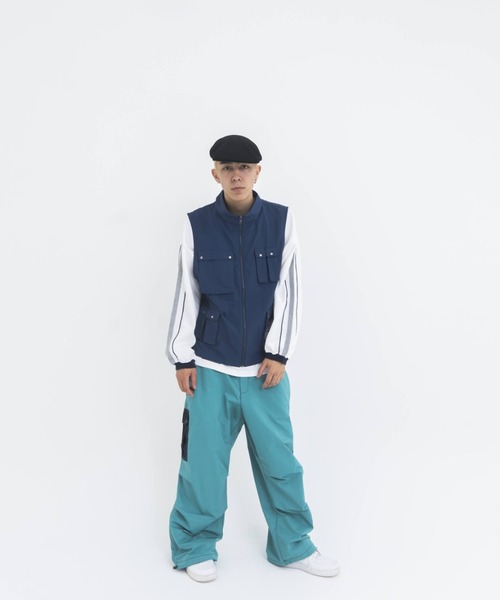 「centimeter」 ベスト LARGE ネイビー メンズ_画像9