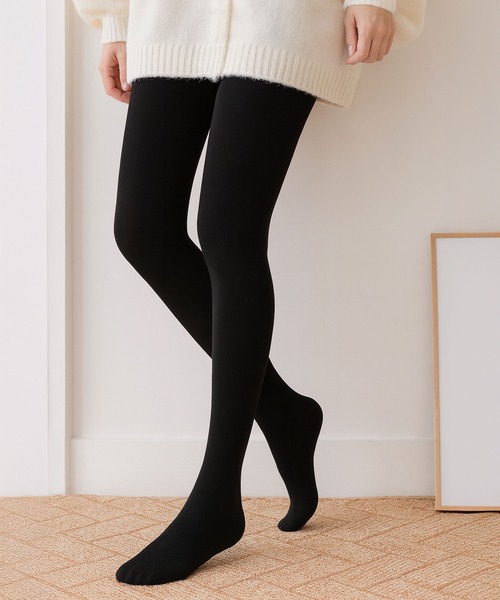 Newlyme（ニューリーミー） タイツ 160デニール裏起毛タイツ