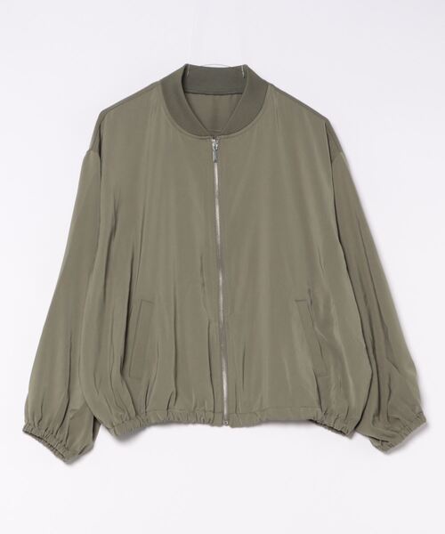 「INTERPLANET」 ブルゾン FREE カーキ レディース_画像3