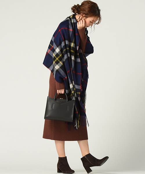 「Droite lautreamont」 ニットワンピース M パープル レディース_画像3