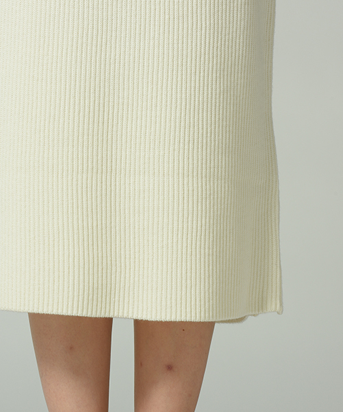 「Droite lautreamont」 ニットワンピース M パープル レディース_画像6