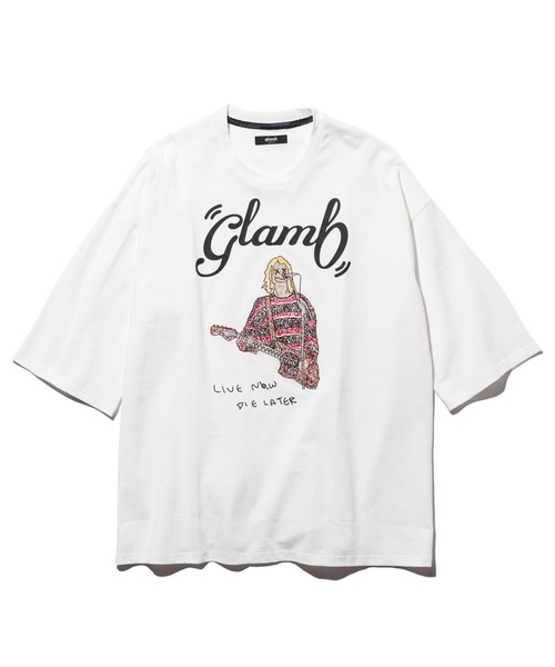 「glamb」 7分袖Tシャツ M ブラック メンズ_画像3