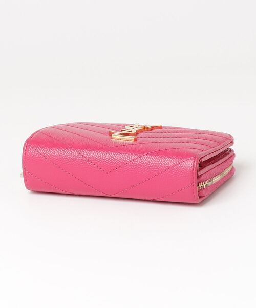 SAINT LAURENT PARIS」 財布 - ピンク レディース : ZOZOTOWN Yahoo!店