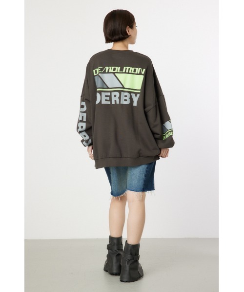 「RODEO CROWNS WIDE BOWL」 スウェットカットソー FREE ブルー レディース_画像9