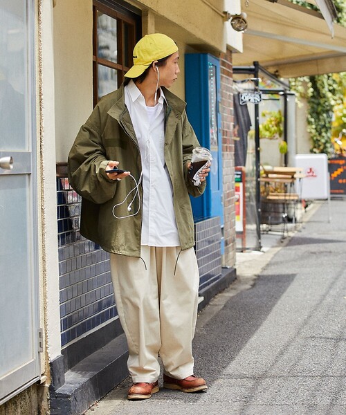「FREAK'S STORE」 ミリタリーコート MEDIUM ブラック メンズ_画像7