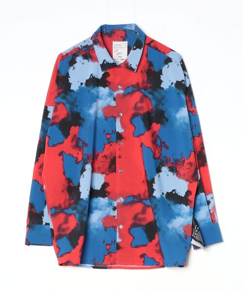 SHAREEF 長袖シャツ サイズ2 SHAREEF（シャリーフ） 長袖シャツ 2 ブルー メンズ : ZOZOTOWN Yahoo