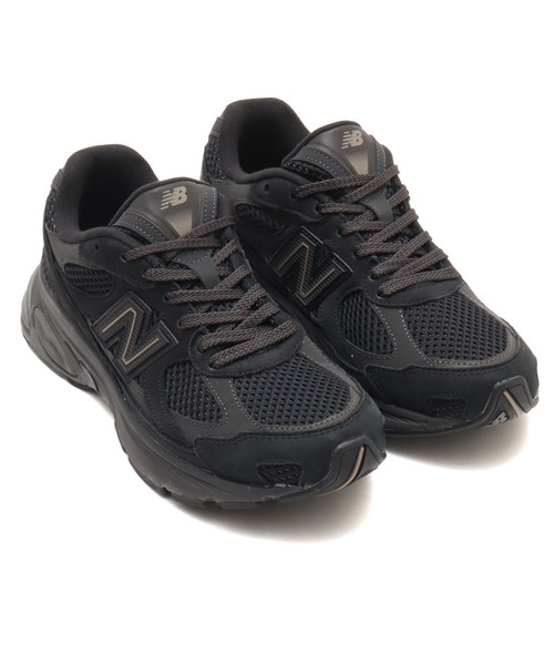 New Balance」 ローカットスニーカー 28.5cm ブラック メンズ メンズ 