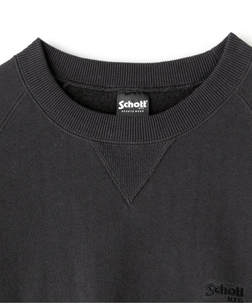「schott」 スウェットカットソー 2XL キナリ メンズ_画像4