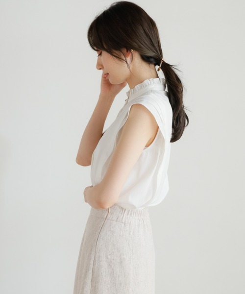 「LADYMADE」 ノースリーブブラウス FREE ピンク レディース_画像2