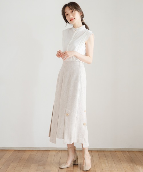 「LADYMADE」 ノースリーブブラウス FREE ピンク レディース_画像4