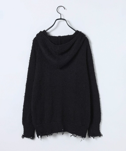 「JEANASIS」 ニットカーディガン FREE ブラウン レディース_画像3