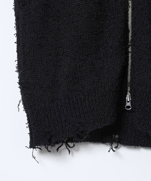 「JEANASIS」 ニットカーディガン FREE ブラウン レディース_画像8