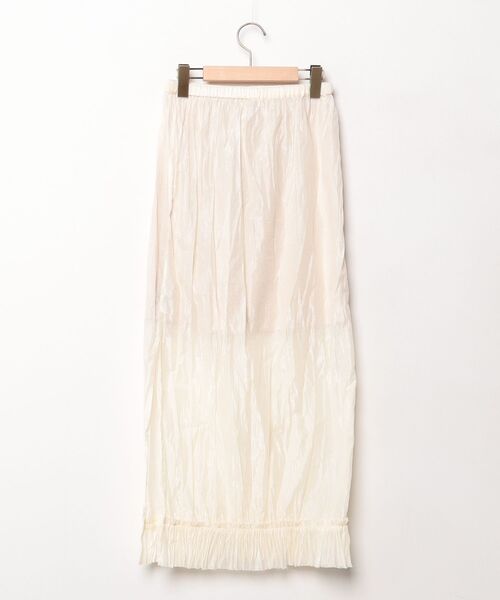 「ETRE TOKYO」 ロングスカート FREE オフホワイト レディース_画像2