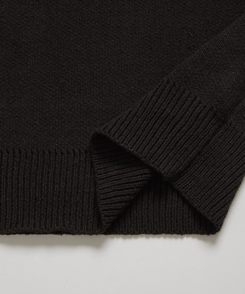 「Anchor Smith」 長袖ニット M ブラック メンズ_画像7