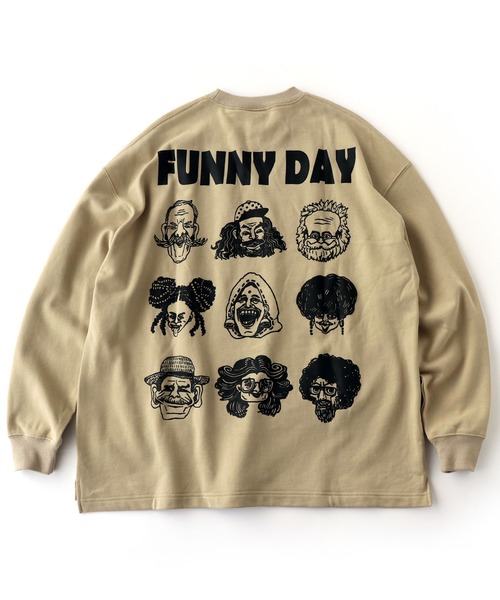 「gym master」 スウェットカットソー SMALL マスタード メンズ_画像4