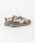「Teva」 フラットサンダル 24 ホワイト...の詳細画像1