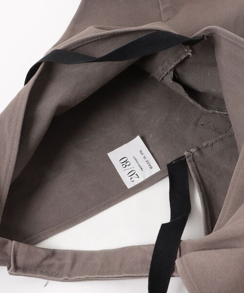 「20/80」 トートバッグ FREE グレー レディース_画像4