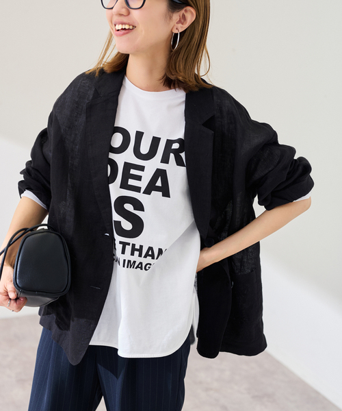 FRAMeWORK（フレームワーク） tシャツ 「WEB限定 / 追加」ロゴロンTee