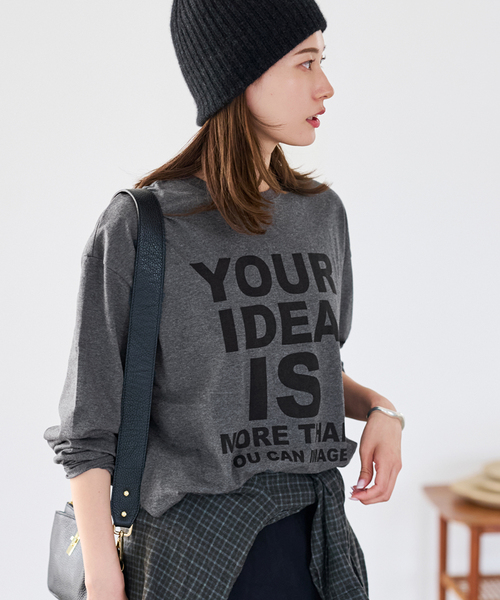 FRAMeWORK（フレームワーク） tシャツ 「WEB限定 / 追加」ロゴロンTee