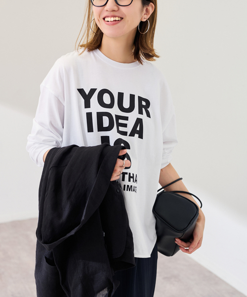 FRAMeWORK（フレームワーク） tシャツ 「WEB限定 / 追加」ロゴロンTee