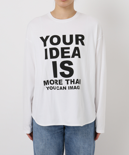 FRAMeWORK（フレームワーク） tシャツ 「WEB限定 / 追加」ロゴロンTee