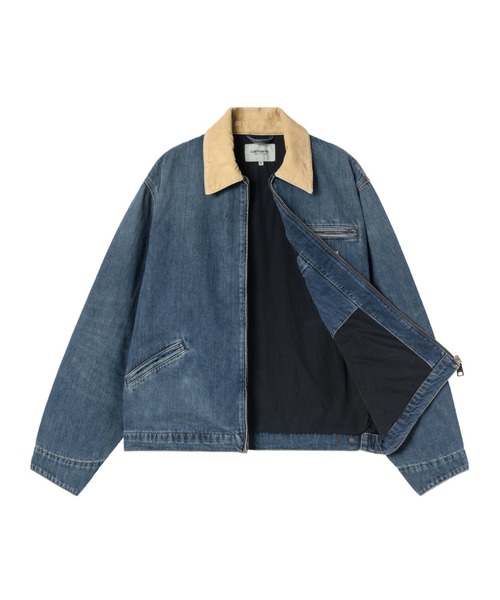 コート ジャケット Carhartt OG DETROIT JACKET DARKUSEDWASH メンズ レディースの画像