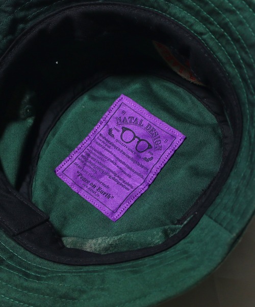 「NATAL DESIGN」 ハット MEDIUM グリーン メンズ_画像3