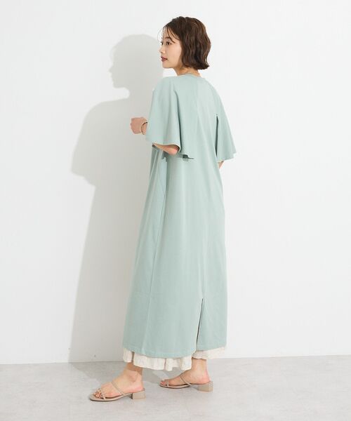 「CRAFT STANDARD BOUTIQUE」 ノースリーブワンピース FREE ブラック レディース_画像5