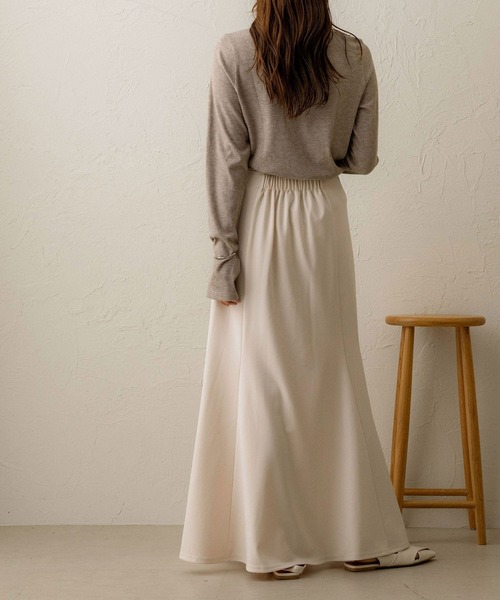 「NOAHL」 スカート L アイボリー レディース_画像6