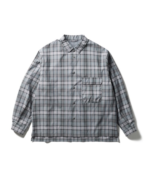 snow peak(スノーピーク) シャツ Snow Peak / Fade Check Breezy snow peak(スノーピーク) シャツ Snow Peak / Fade Check Breezy