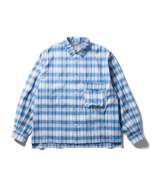 snow peak(スノーピーク) シャツ Snow Peak / Fade Check Breezy snow peak(スノーピーク) シャツ Snow Peak / Fade Check Breezy