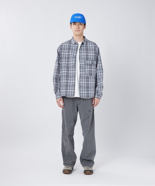 snow peak(スノーピーク) シャツ Snow Peak / Fade Check Breezy snow peak(スノーピーク) シャツ Snow Peak / Fade Check Breezy