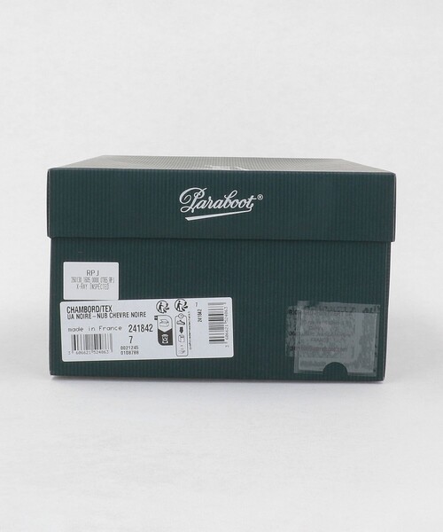 デッキシューズ 「別注」「Paraboot」NUBUCK CHAMBORD/ヌバック シャンボード/シューズ メンズの画像