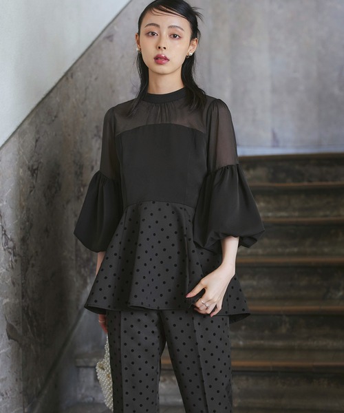 「RUIRUE BOUTIQUE」 セットアップ M ブラック系その他 レディース
