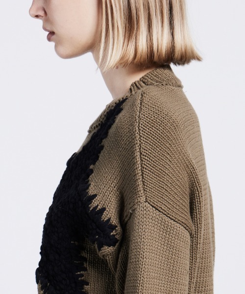 「DOUBLE STANDARD CLOTHING」 長袖ニット 38 ブラック レディース_画像6