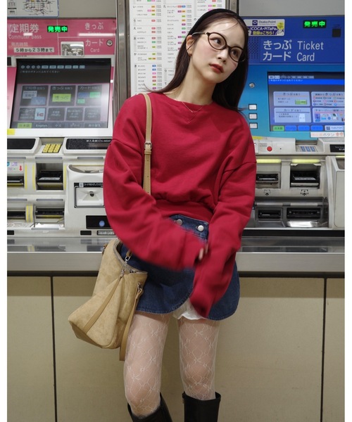 JUMELLE（ジュメロ） デニムスカート フリルパンツデニムスカート
