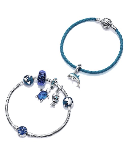 「Pandora」 ブレスレット 17.5cm シルバー レディース_画像3
