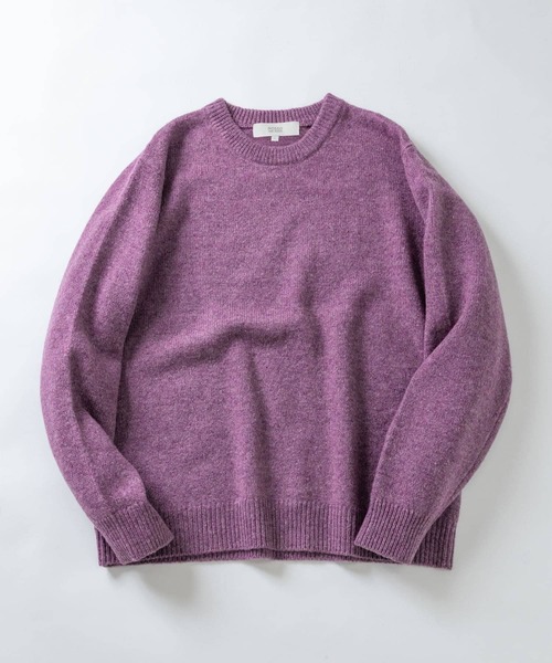 「URBAN RESEARCH ROSSO MEN」 長袖ニット X-LARGE ブラウン メンズ_画像3