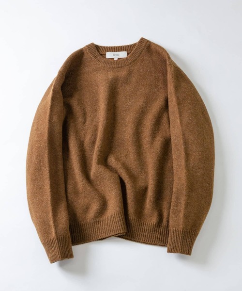 「URBAN RESEARCH ROSSO MEN」 長袖ニット X-LARGE ブラウン メンズ_画像6