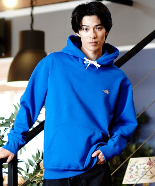 「THE NORTH FACE」 プルオーバーパーカー X-SMALL ブルー メンズ_画像8