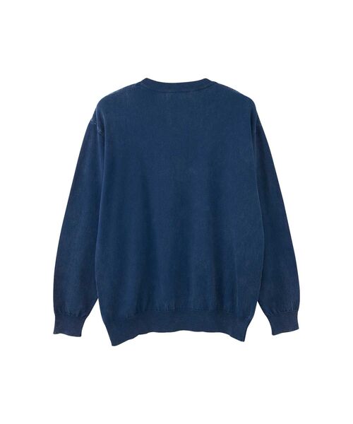 HYSTERIC ロゴ 長袖Tシャツ カットソー ネイビー 、メンズ、レディース HYSTERIC GLAMOUR（ヒステリックグラマー） 長袖Tシャツ LARGE